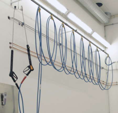 Bilde for kategori Manuelle spyle-anlegg (skinne )